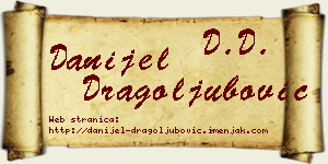 Danijel Dragoljubović vizit kartica